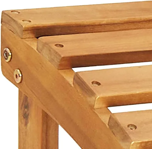 Vista 8 de Garden Chair Natural Wood, Solid Acacia Wood Standard Foldable Adirondack Chair with Footrest for Outdoor Seating, Front Porch Furniture