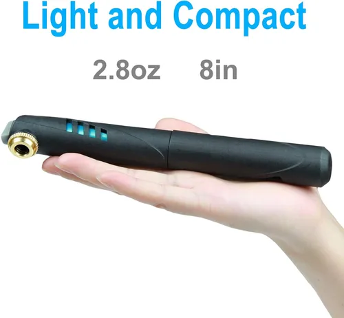 Vista 8 de El kit de reparación de bicicleta Chumxiny contiene herramienta 16 en 1, mini bomba de bicicleta de 120 psi, parche de neumáticos, utilizado