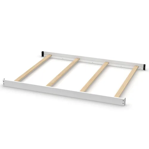 Vista 22 de Kit de conversión de tamaño completo, rieles de cama para cunas de bebé, múltiples acabados disponibles (blanco antiguo)