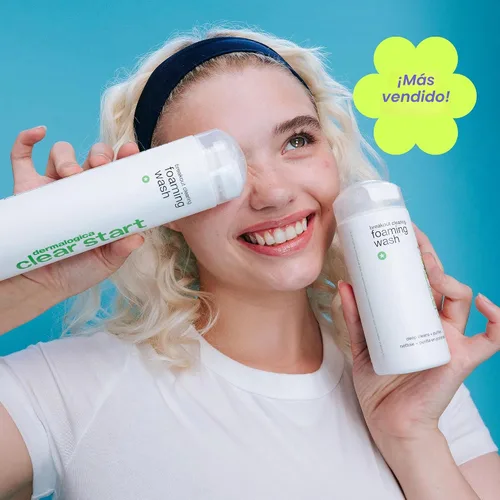 Vista 5 de Dermalogica Breakout Limpiador Espumoso – Lavado facial para acné con ácido salicílico y aceite de árbol de té – Sumérgete en los poros