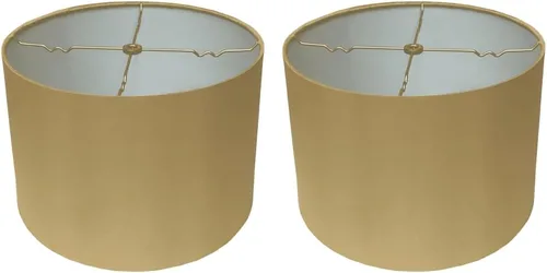 Vista 19 de Royal Designs pantalla de lámpara resistente con forma de tambor, HB-610-10AGL