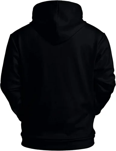 Vista 2 de Sudadera con capucha para mujer, ligera, abstracta, geométrica, con bolsillo