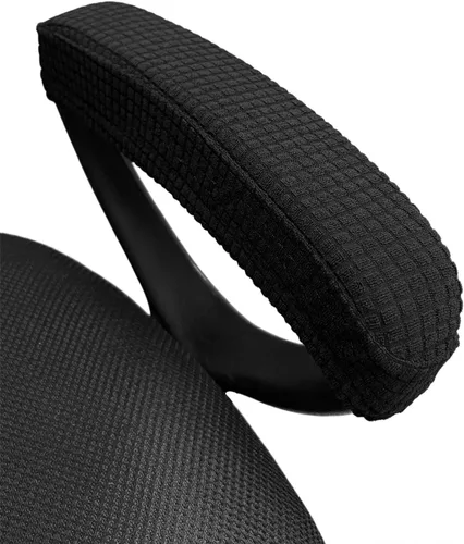 Vista 8 de Melaluxe Fundas para reposabrazos de silla de oficina, elásticas, extraíbles y lavables, fundas elásticas para reposabrazos de silla de escritorio