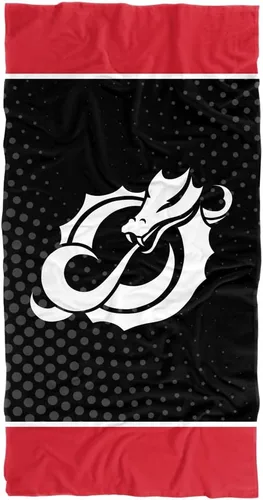 Vista 100 de LOGOVISION Manta Abilene Christian University, 30x60 Logo Dots CottonFront/PolyBackBeachTowel