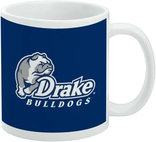 Vista 232 de Taza de cerámica con el logotipo principal de la Universidad Rider, taza de regalo novedosa para café, té y bebidas calientes, 11oz, blanca