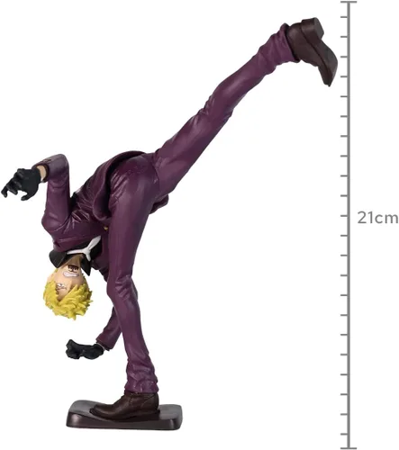 Vista 2 de Banpresto 19718 - Figura de una pieza del rey del artista Sanji Wanokuni