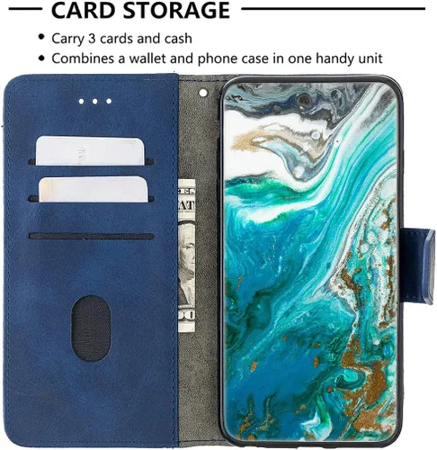 Vista 3 de Funda para Celular Kalley Element 5+Plus compatible con Celular Kalley Element 5+Plus Funda de teléfono con soporte abatible Estilo de costura Funda