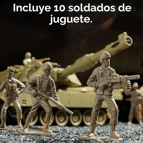 Vista 4 de RC Tank, US M1A2 Abrams - Juguete militar con control remoto