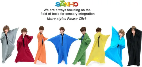 Vista 5 de Dynamic Movement Sensory Sox - Versión actualizada, S, 3-5 años, 40 pulgadas de largo x 27 pulgadas de ancho, verde