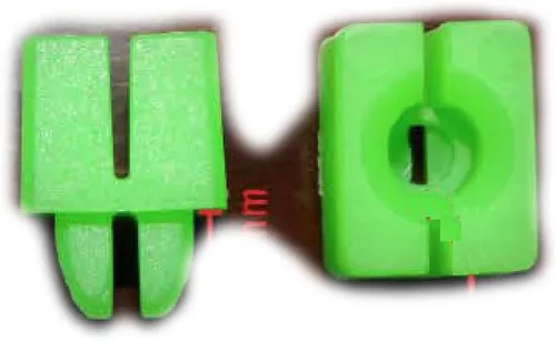 Vista 40 de Autobahn88 - Clip de remache tipo push-in para parachoques, compatible con Renault (OEM: 054000001R) (Paquete de 20)