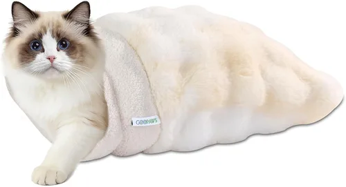 Vista 14 de Cama para gatos 4 en 1 con autocalentamiento para dormir, cueva
