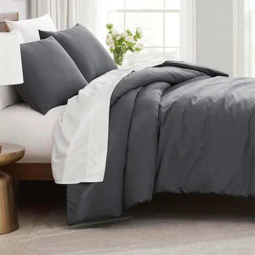 Vista 49 de Southshore Fine Living, Inc. Juego de funda de edredón tamaño extra grande individual/XL, ropa de cama de microfibra cepillada premium de fácil