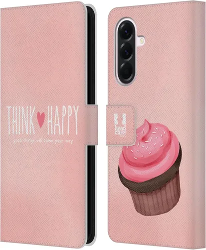 Vista 53 de Head Case Designs Assortment Cupcakes Happiness Leather Wallet Case Compatible with Samsung Galaxy A07 4G Surtido