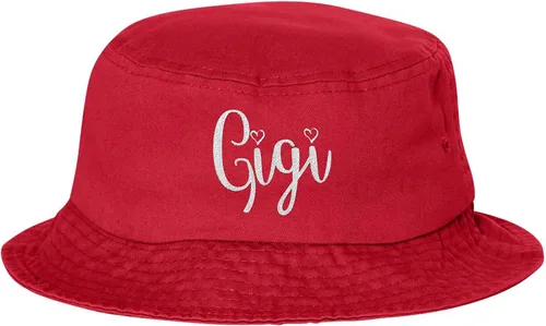 Vista 11 de Go All Out Gigi Idea de regalo para abuela, tía, coleta, visera bordada, sombrero para papá