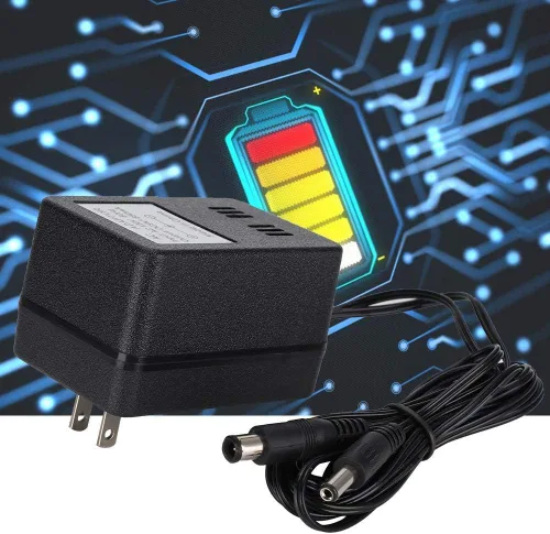 Vista 5 de AYNEFY Fuente de alimentación, adaptador de corriente, cargador de fuente de alimentación ABS para NESSNESGenesis 3 en 1 consola de juegos adaptador