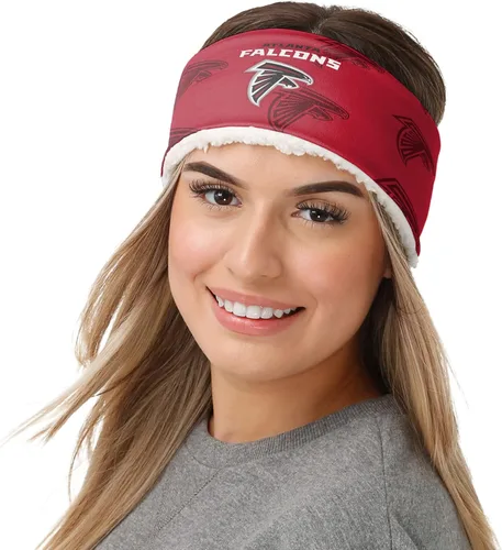 Vista 127 de FOCO Diadema de moda para mujer con logotipo de equipo de la NFL Gradiente impreso.