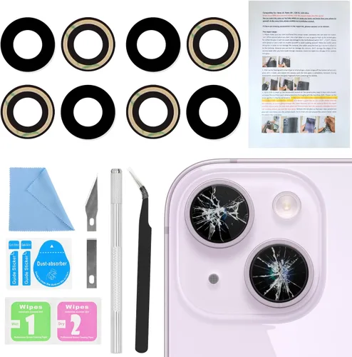 Vista 15 de 2PCS ASDAWN Reemplazo de Cristal de Lente de Cámara Trasera para iPhone 11 Pro y 11 Pro Max Reemplazo de Lente de Cámara con Adhesivo Preinstalado +