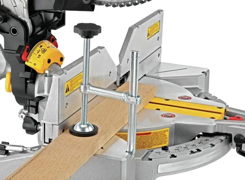 Vista 11 de DEWALT Sierra ingletadora, 12 pulgadas, doble bisel, compuesto, línea de corte XPS, 15 amperios (DWS716XPS)