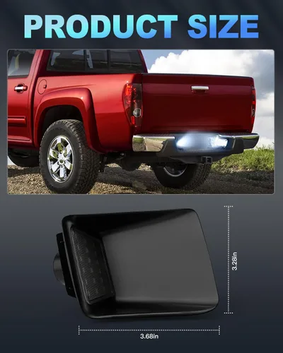 Vista 5 de Luces LED para matrícula compatibles con Chevy Colorado 2004-2012, Plug & Play, IP68 impermeable