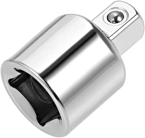 Vista 5 de uxcell Adaptador de enchufe de 3/8 pulgadas (F) x 1/2 pulgada (M) para llaves de trinquete, hembra a macho, Cr-V