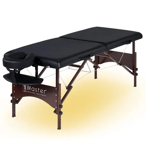 Vista 10 de Master Massage Argo - Mesa de masaje portátil de 28 pulgadas con extra Music Master Crescent redonda de alta fidelidad con sonido de alta fidelidad