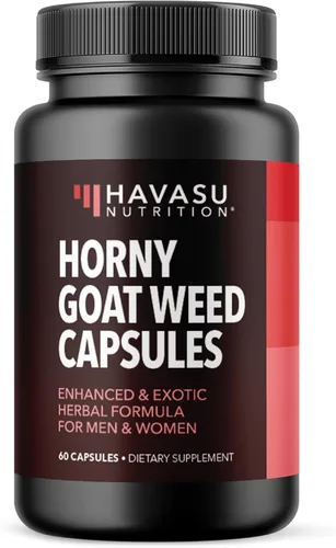 Vista 9 de Cápsulas unisex de hierba Epimedium para hombres y mujeres - Fuerza extra y apoyo energético con Tongkat Ali, Muira Puama y palma enana americana