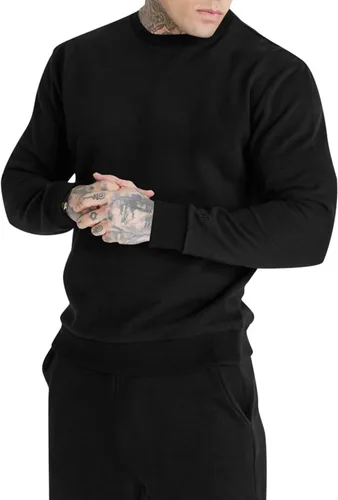 Vista 3 de Uni Clau Conjunto deportivo casual de 2 piezas para hombre, de manga larga, para correr y correr