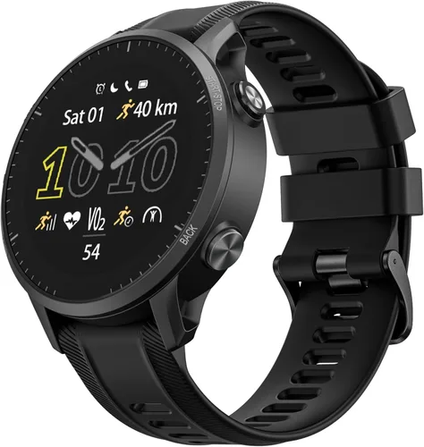 Vista 2 de ANCOOL Correa de reloj Garmin Instinct / Forerunner 955, correas de silicona suave de 0.866 in para Forerunner 945/Instinct 2/Forerunner
