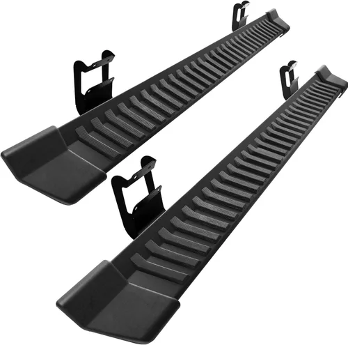 Vista 14 de COMNOVA Estribos Compatibles con Ford F-150 Crew Cab 2004-2014 (4 puertas de tamaño completo), diseño de almohadilla de paso de 6 pulgadas, barras