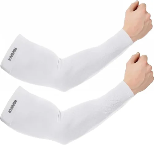 Vista 20 de KMMIN - Mangas para brazo con protección de rayos ultravioleta para conducción, ciclismo, golf, baloncesto.