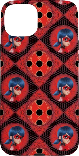 Vista 9 de Miraculous Ladybug and Cat Noir The Movie LB Pattern Case para iPhone 17