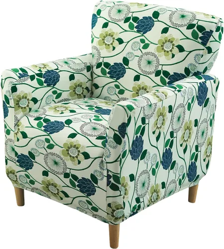 Vista 22 de FUANGUI Funda para Sillón de Banquete con Brazos Fundas para Sillas Elásticas Funda para Sillón Club Funda Suave para Sillón Sofá Cubiertas