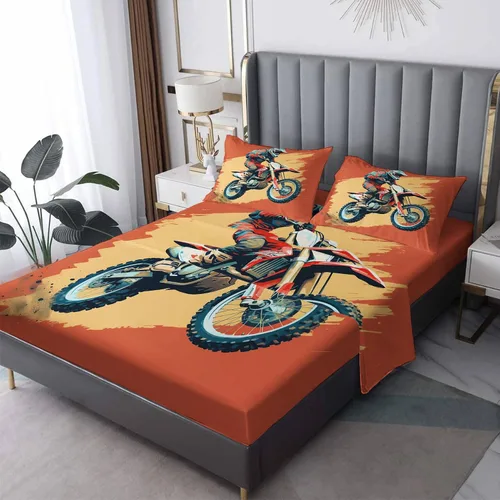 Vista 27 de Juego de sábanas tamaño Queen – Sábanas aztecas, sábanas y fundas de almohada de nativos americanos, microfibra suave, bolsillo profundo y sin