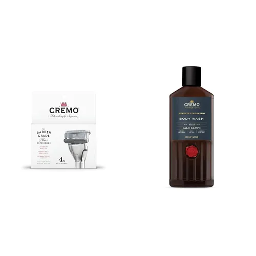 Vista 8 de Cremo Recambios de maquinilla de afeitar para hombres, asombrosamente superiores para hombres, compatibles con maquinillas de afeitar Cremo Razors