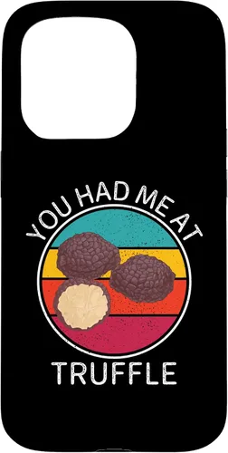 Vista 14 de Vintage You Had Me At Truffle Food Lover Case for iPhone 14 Pro Max