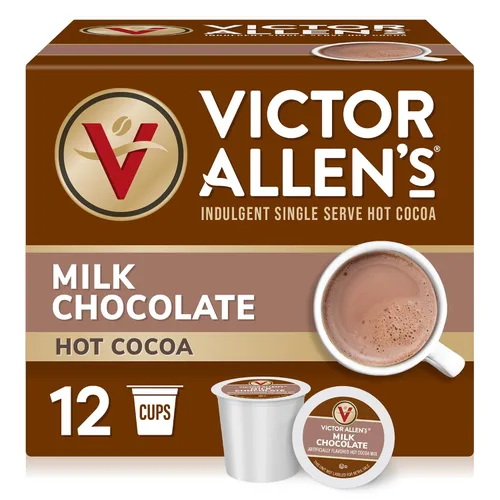 Vista 8 de Victor Allen's Coffee Holiday Favorites - Paquete variado de mezcla de café y cacao caliente, 36 unidades, cápsulas individuales K-Cup y café