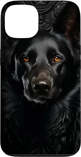 Vista 7 de Black German Shepherd Funda para iPhone 17