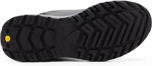 Vista 5 de FitVille Zapatos de senderismo anchos para hombre, repelentes al agua, para exteriores, zapatos de trabajo con soporte de arco, núcleo resistente