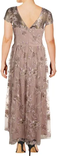 Vista 2 de Alex Evenings Vestido pequeño de manga larga para mujer