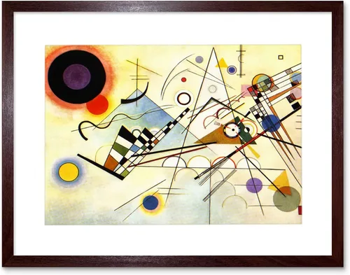 Vista 8 de KANDINSKY COMPOSICIÓN VIII ESTAMPADO ARTE MARCO F12X8532