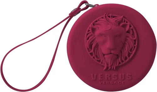 Vista 4 de Versus Versace Reloj de moda Fire Island para mujer. Correa de silicona ajustable y deportiva. Incluye bolsa de regalo de viaje.