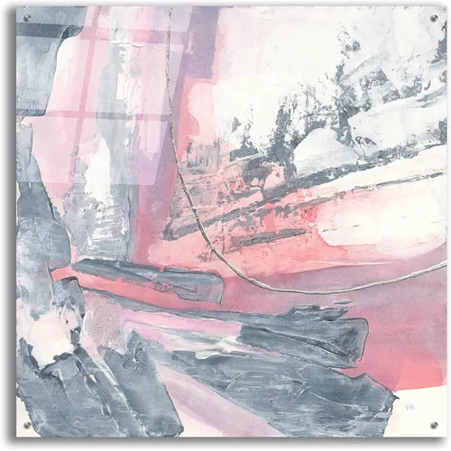 Vista 9 de Epic Art 'Whitewashed Blush I' de Chris Paschke, 12"x12