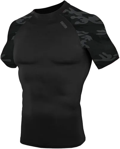 Vista 5 de DRSKIN 4, 3 or 1 Pack Men's Compression Shirt Short Sleeve Top Baselayer Sports T-Shirt Athletic Running Active Workout
