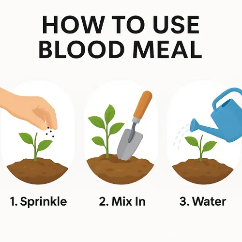 Vista 5 de 𝐁𝐄𝐒𝐓𝐒𝐄𝐋𝐋𝐄𝐑 Fertilizante de sangre orgánica de Gardenera - 12-0-0 NPK - Fuente de alimento vegetal natural para jardinería orgánica, flores, COMIDA