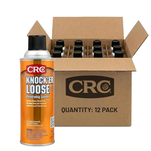 Vista 7 de CRC Knock'er Loose Solvente Penetrante 03020 – [Rojizo] 13 WT. Oz., Solvente Penetrante y Lubricante de Grado Industrial