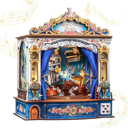 Vista 15 de CUTEBEE Kit de Libros para Rincón de Lectura - Kit de Casa en Miniatura de Bricolaje para Adultos y Adolescentes, Estantería para Libros de Casa