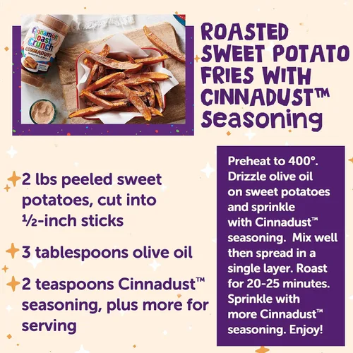 Vista 5 de Cinnamon Toast Crunch Cinnadust Condimento, 5.5 onzas (paquete de 6)