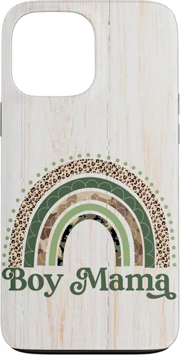 Vista 24 de Funda para iPhone 17 con estampado de leopardo y arcoíris para iPhone 17