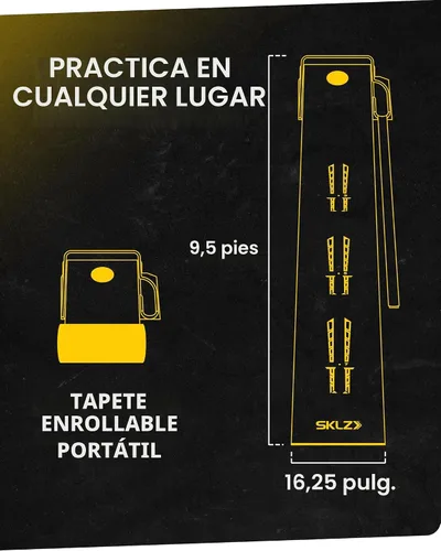 Vista 6 de SKLZ Putting Green: Perfect Your Golf Skills with Realistic Home Practice - Improve Your Putting Stroke, Lower Your Scores, and Enjoy Convenient