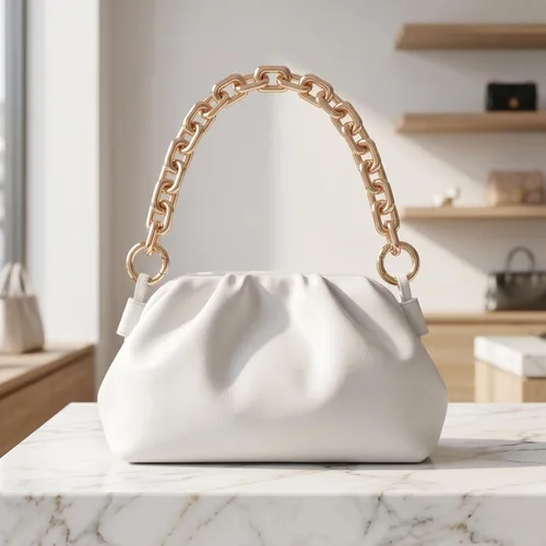 Vista 9 de KESYOO Correa de repuesto de cadena para bolso, cadena corta de metal para bolso con anillos de resorte, accesorio para bolsa de hombro, bolsa